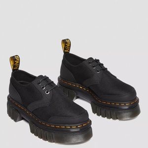 Dr Marten AUDRICK POLY & LEATHER PLATFORM SHOES
